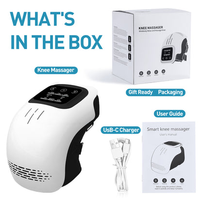 Knee Massager With 3 Levels Heat And Vibration Massage