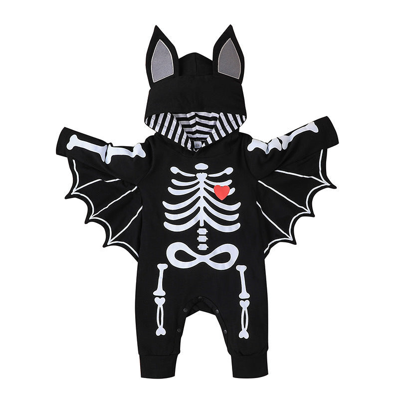 Halloween Bat One-piece Baby Rompers Suit