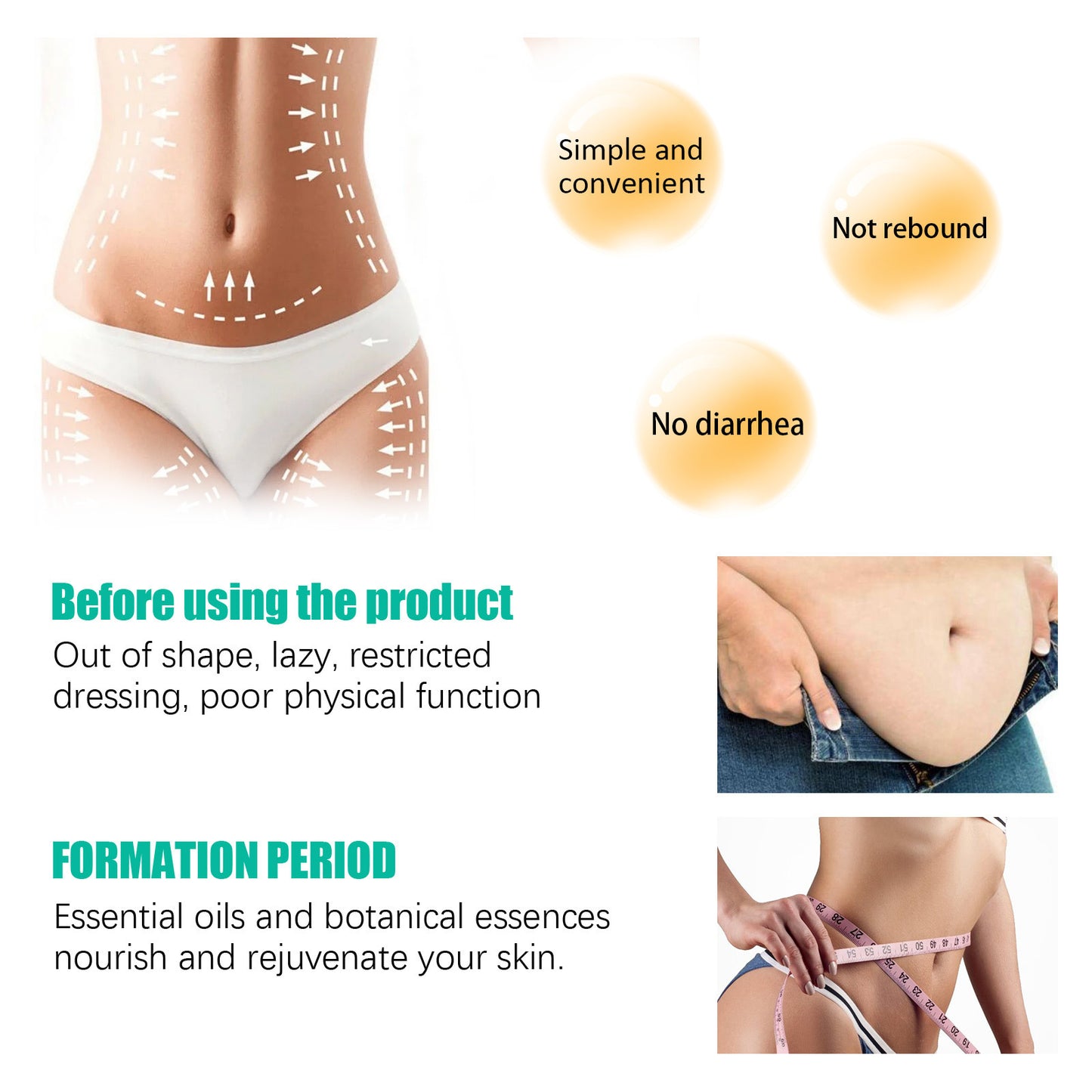 Body Shaping Moisturizing Massage Cream
