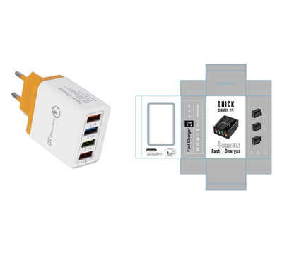 Quick 4 Slot Portable Charger