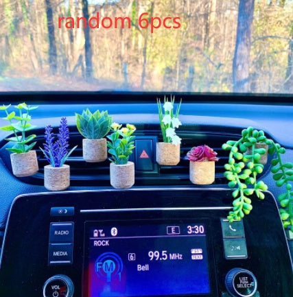 Creative Plant Shaped Car Fragrance