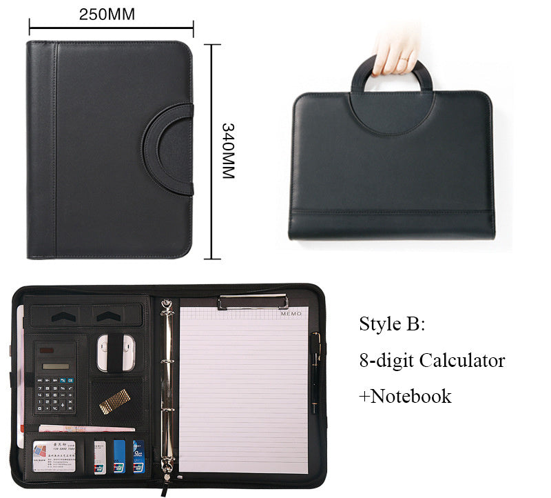 A4 Multifunctional Portable Zipper Bag