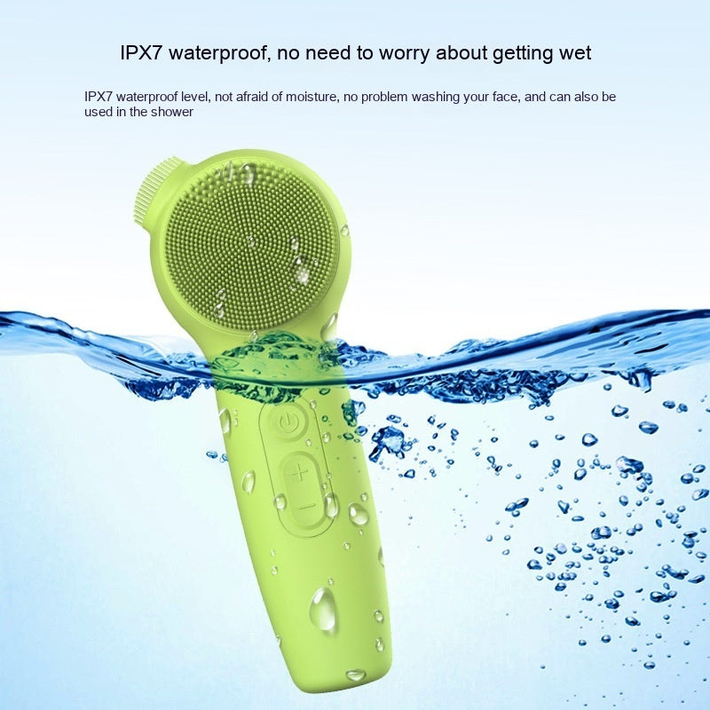 Ultrasonic Electric Waterproof Facial Brush Pore Cleaner