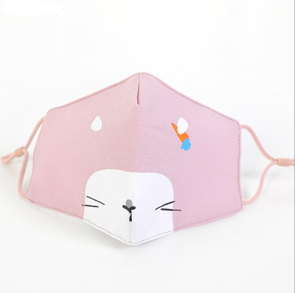 Kids Cartoon Cotton Facial Mask