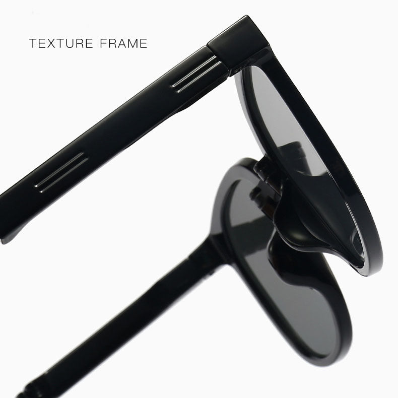 Summer Beach Fashion Sun Protection Folding Sunglasses