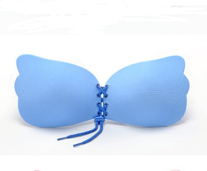 Large Size Strapless Adhesive Sticky Push Up Bra  For Women