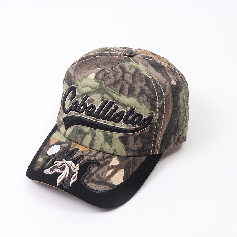 Letter Embroidery Graffiti Baseball Cap