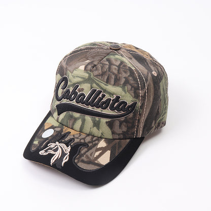 Letter Embroidery Graffiti Baseball Cap