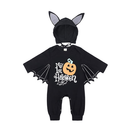 Halloween Bat One-piece Baby Rompers Suit
