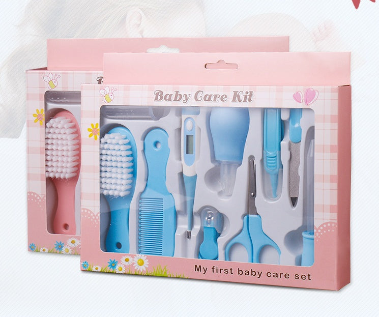 10 Piece Set Baby Manicure Clamp Nail Clipper Set