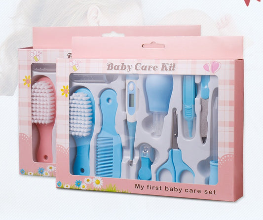 10 Piece Set Baby Manicure Clamp Nail Clipper Set