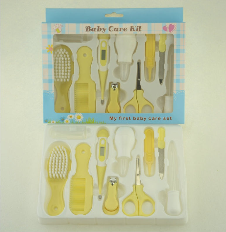 10 Piece Set Baby Manicure Clamp Nail Clipper Set