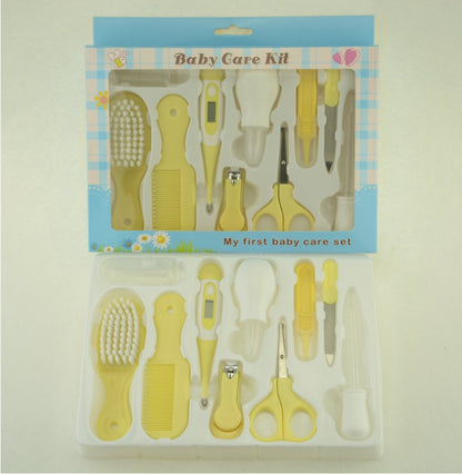 10 Piece Set Baby Manicure Clamp Nail Clipper Set