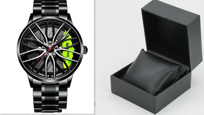 Waterproof Wheel Style Non-mechanical Watch