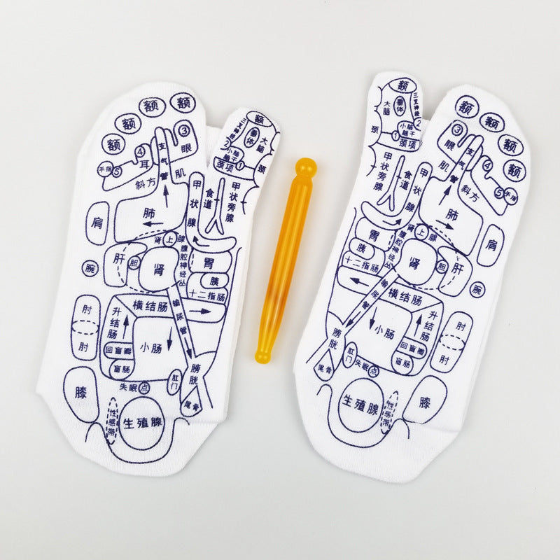Massage Relieve Tired Feet  Acupressure Foot Massager Reflexology Socks