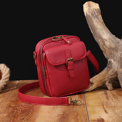 Unisex Vintage Large Capacity Messenger Bag