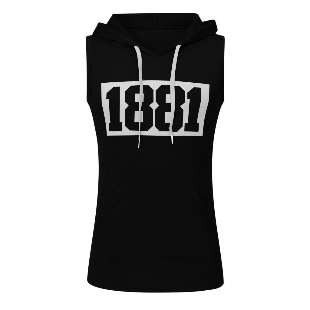 Men's Sleeveless Letter Printed Vest