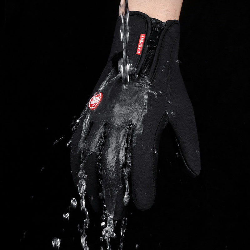 Touch Screen Riding Motorcycle Sliding Waterproof Sports Gloves