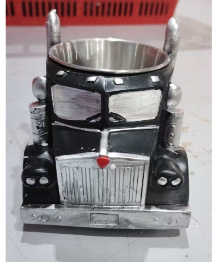 Durable Handcrafted Semi-Truck Coffee Mug