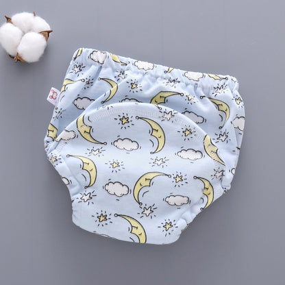 Baby Washable 6-layer Gauze Training Pants