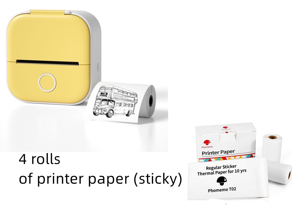 Pocket Print All-In-One Mini Thermal Printer