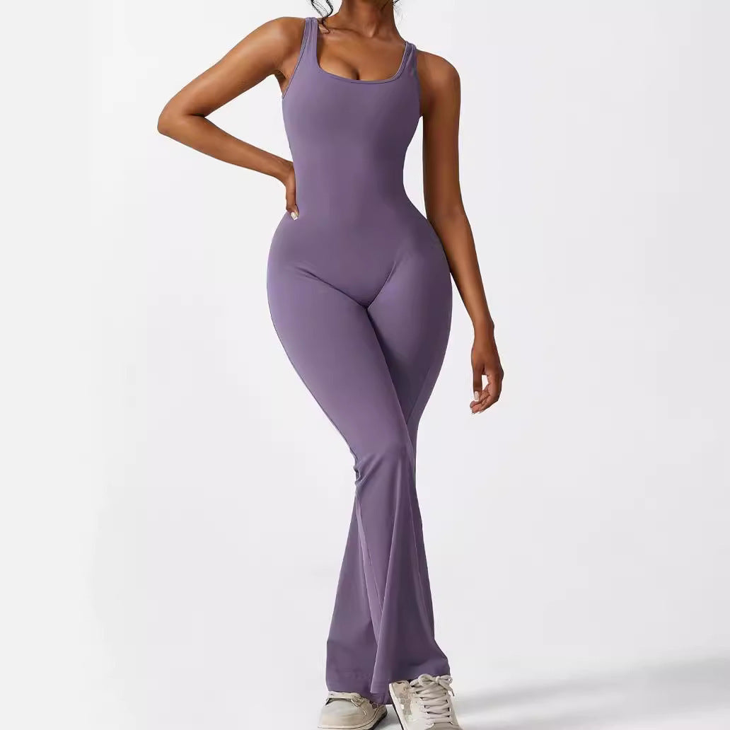 Women Sleeveless  Fitness Yoga Long Pants