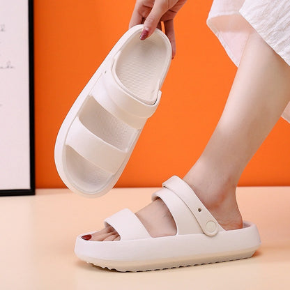 3cm Thick Bottom Adjustable Outdoor Sandals For Men And Women