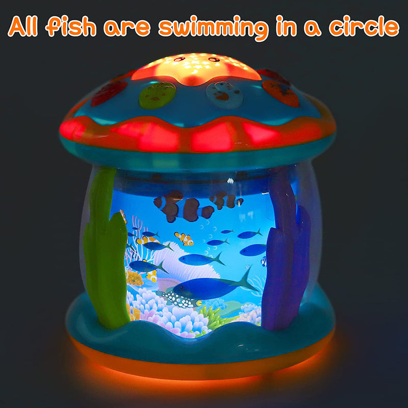 Children's Hand Clapping Drums With Lighting Music Ocean