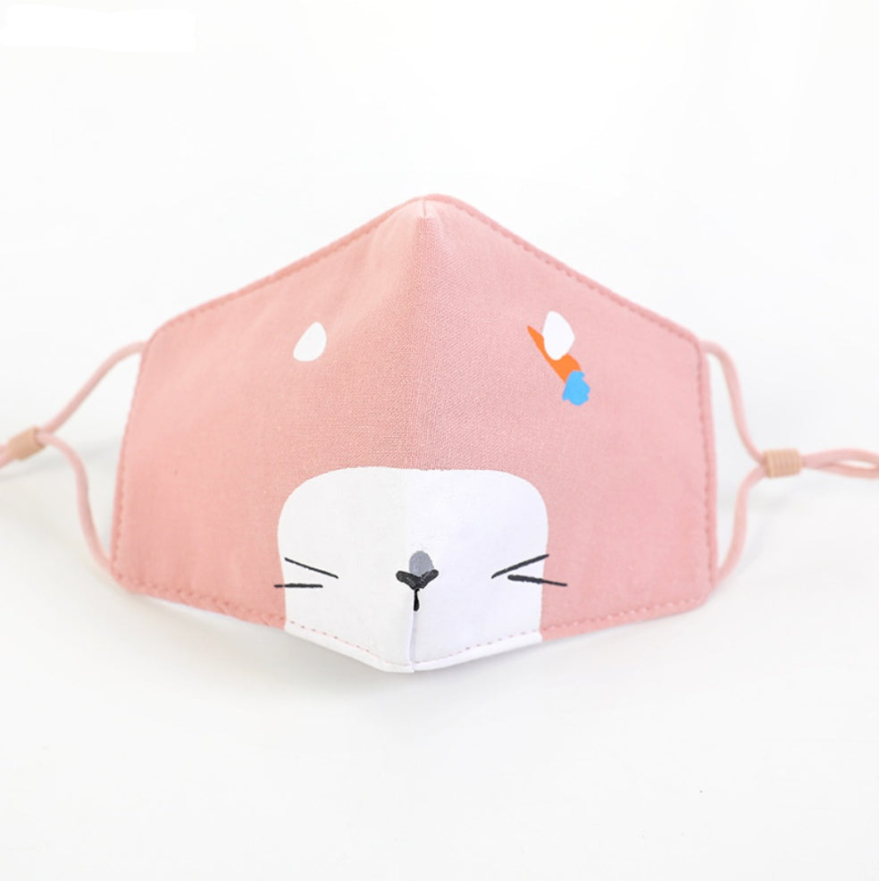 Kids Cartoon Cotton Facial Mask