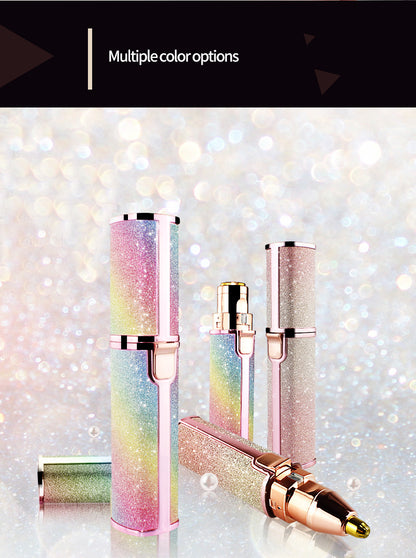 Lipstick Shaped Automatic Eyebrow Trimming Shaver For Ladies