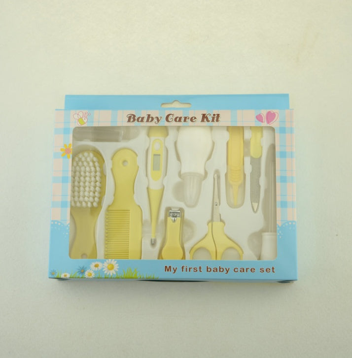 10 Piece Set Baby Manicure Clamp Nail Clipper Set