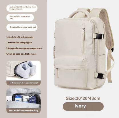 Breathable And Waterproof Large Capacity Travel Backpack