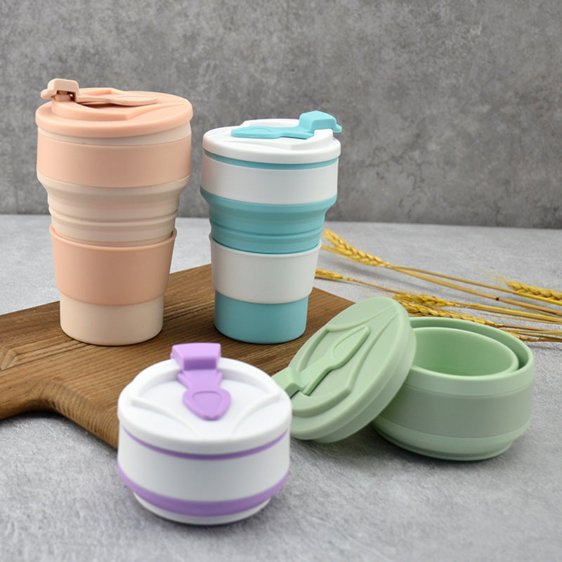 Collapsible Mug With Cover