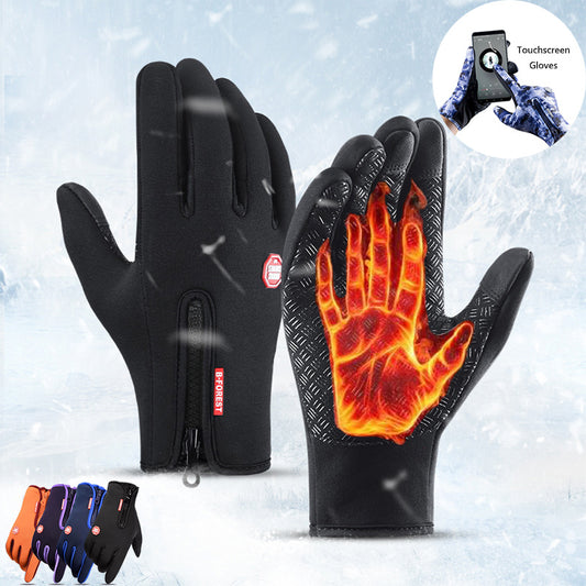 Touch Screen Riding Motorcycle Sliding Waterproof Sports Gloves
