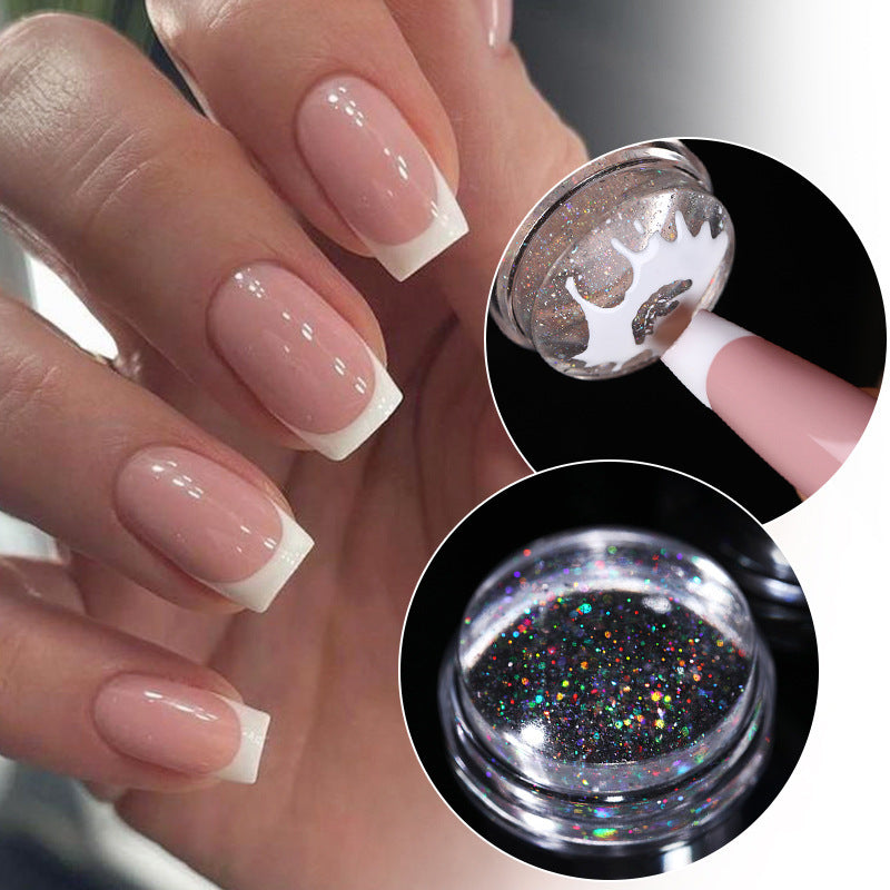 Quick DYI French Tips Nails