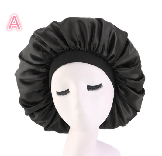Beauty Silk Bonnet Sleep Night Cap