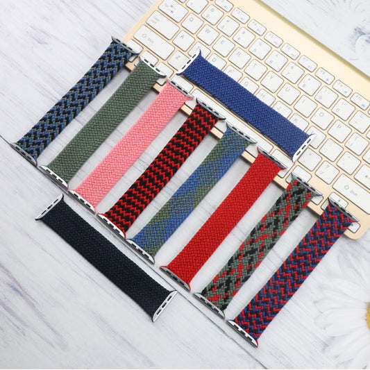 Solo Loop Strap For Watch Band 42mm 38mm Bracelet Belt Strap for Watch 6 5 4 SE 44mm 40mm Fabric Bands