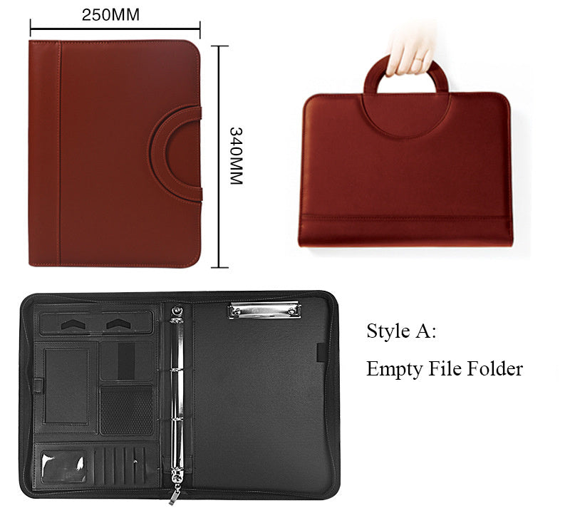 A4 Multifunctional Portable Zipper Bag