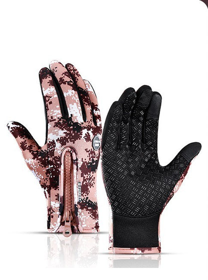Touch Screen Riding Motorcycle Sliding Waterproof Sports Gloves