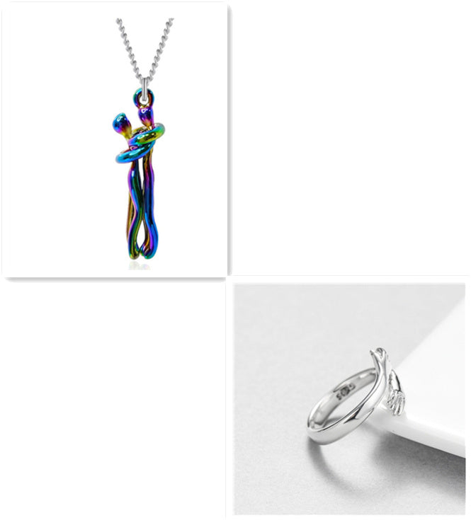 Love Hug Necklace For Men And Women