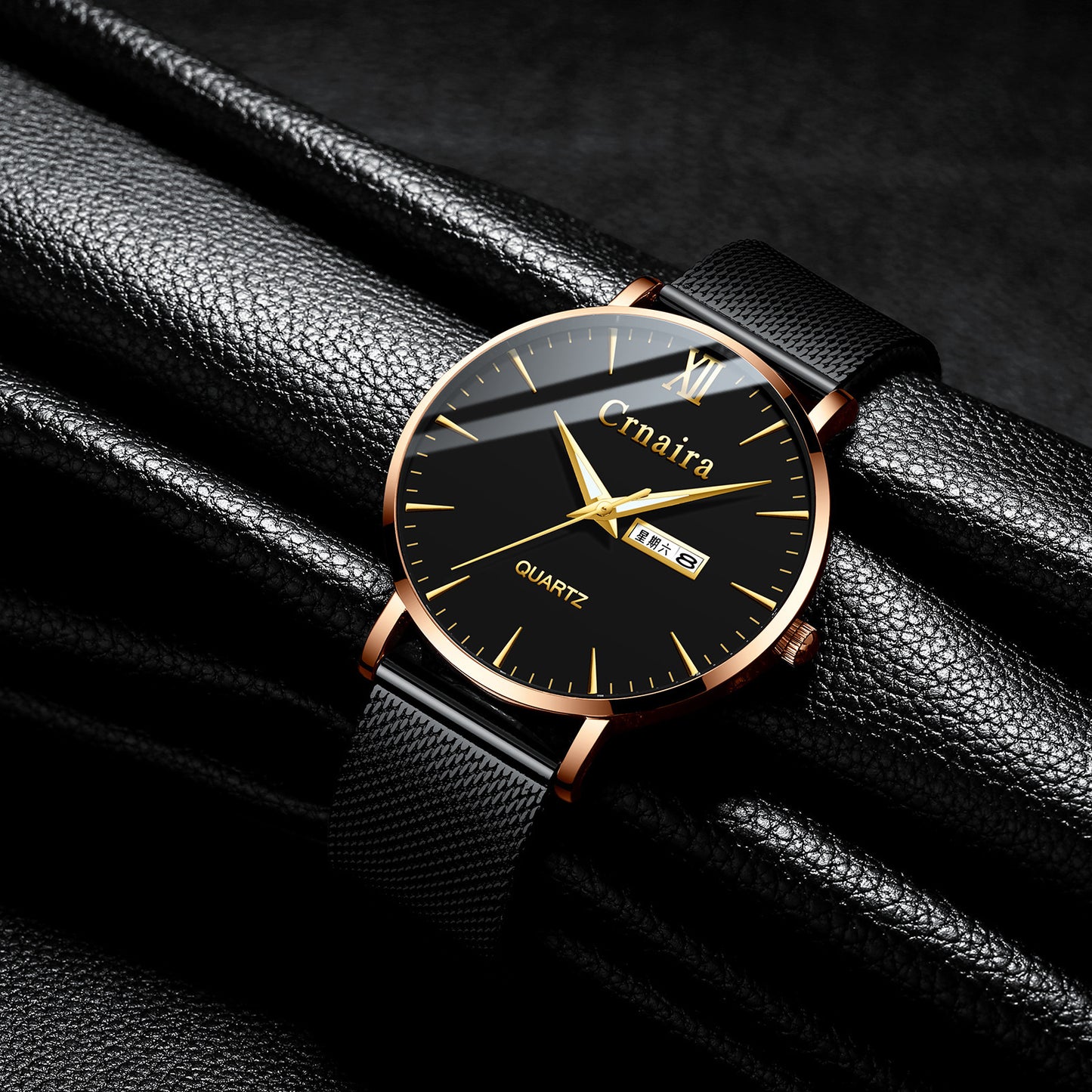 Simple Ultra-thin Quartz Watch For Men