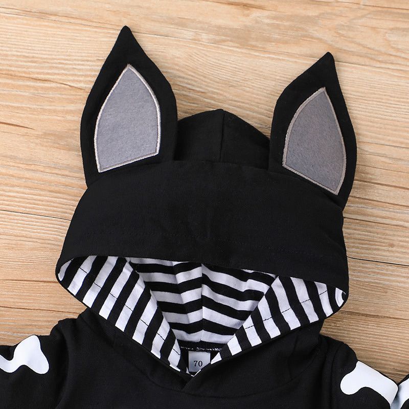 Halloween Bat One-piece Baby Rompers Suit
