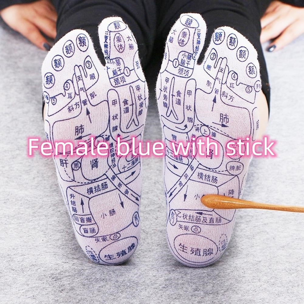 Massage Relieve Tired Feet  Acupressure Foot Massager Reflexology Socks