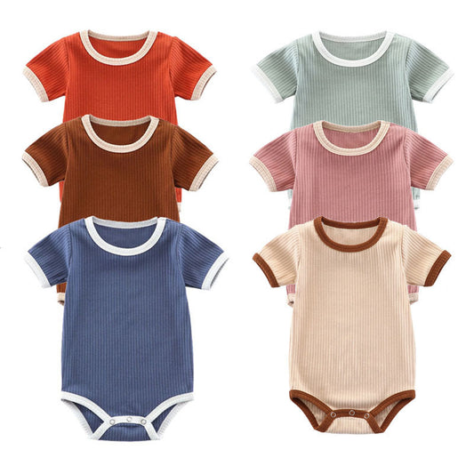 Baby Pit Strip Ribbed Onesie