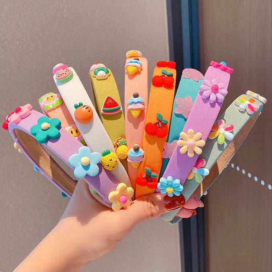 Small Flower Hair Band