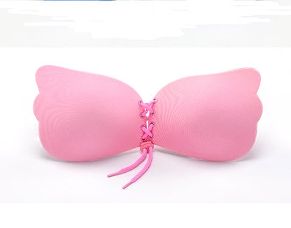 Large Size Strapless Adhesive Sticky Push Up Bra  For Women
