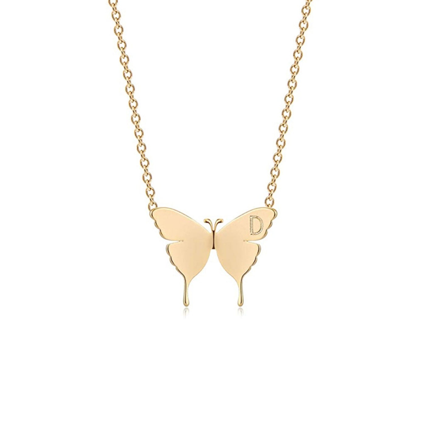 Geometric Butterfly Pendant