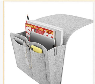Pocket Felt Bedside Storage Bag