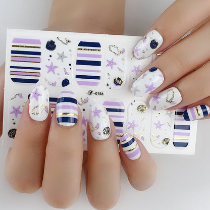 Imitation 3D Hot Nail Stickers