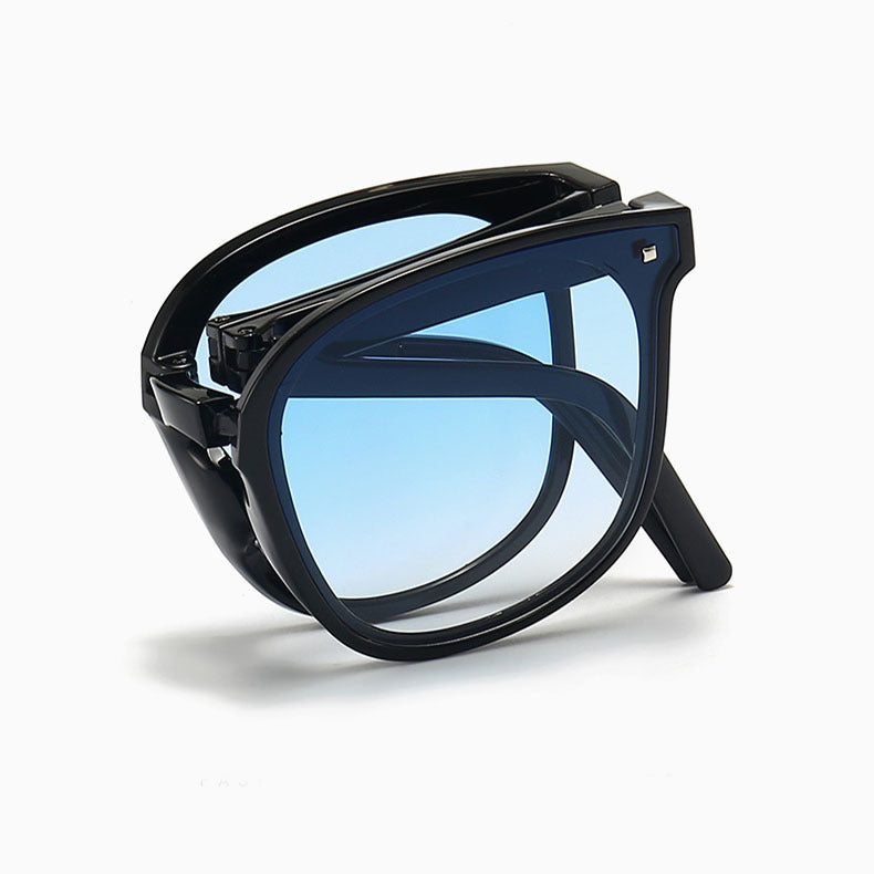 Summer Beach Fashion Sun Protection Folding Sunglasses
